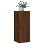 Armario de pared marrón roble 34,5x34x90 cm de vidaXL, Aparadores - Ref: Foro24-828875, Precio: 60,58 €, Descuento: %