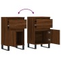 Sideboards 2 pcs oak brown engineered wood 40x35x70 cm by vidaXL, Sideboards - Ref: Foro24-831179, Price: 72,45 €, Discount: %