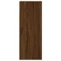 Armario de pared marrón roble 34,5x34x90 cm de vidaXL, Aparadores - Ref: Foro24-828875, Precio: 60,58 €, Descuento: %