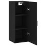 Armario de pared negro 34,5x34x90 cm de vidaXL, Aparadores - Ref: Foro24-828853, Precio: 53,55 €, Descuento: %