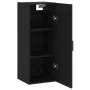 Schwarzer Wandschrank 34,5x34x90 cm von vidaXL, Sideboards - Ref: Foro24-828853, Preis: 51,15 €, Rabatt: %