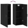 Schwarzer Wandschrank 34,5x34x90 cm von vidaXL, Sideboards - Ref: Foro24-828853, Preis: 51,15 €, Rabatt: %