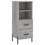 Sonoma gray engineered wood sideboard 34.5x34x90 cm by vidaXL, Sideboards - Ref: Foro24-828682, Price: 60,04 €, Discount: %