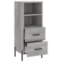 Sonoma gray engineered wood sideboard 34.5x34x90 cm by vidaXL, Sideboards - Ref: Foro24-828682, Price: 59,48 €, Discount: %