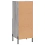 Sonoma gray engineered wood sideboard 34.5x34x90 cm by vidaXL, Sideboards - Ref: Foro24-828682, Price: 59,48 €, Discount: %