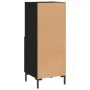 Aparador de madera contrachapada negro 34,5x34x90 cm de vidaXL, Aparadores - Ref: Foro24-828669, Precio: 68,61 €, Descuento: %