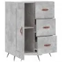 Concrete gray engineered wood sideboard 69.5x34x90 cm by vidaXL, Sideboards - Ref: Foro24-830232, Price: 74,64 €, Discount: %