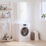 Armario de pared blanco brillante 34,5x34x90 cm de vidaXL, Aparadores - Ref: Foro24-828838, Precio: 50,71 €, Descuento: %