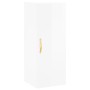 Glänzend weißer Wandschrank 34,5x34x90 cm von vidaXL, Sideboards - Ref: Foro24-828838, Preis: 50,78 €, Rabatt: %