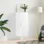 Armario de pared blanco brillante 34,5x34x90 cm de vidaXL, Aparadores - Ref: Foro24-828838, Precio: 50,15 €, Descuento: %