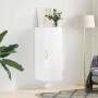 Glänzend weißer Wandschrank 34,5x34x90 cm von vidaXL, Sideboards - Ref: Foro24-828838, Preis: 50,78 €, Rabatt: %