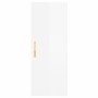 Glänzend weißer Wandschrank 34,5x34x90 cm von vidaXL, Sideboards - Ref: Foro24-828838, Preis: 50,78 €, Rabatt: %