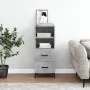 Aparador de madera contrachapada gris hormigón 34,5x34x90 cm de vidaXL, Aparadores - Ref: Foro24-828672, Precio: 49,44 €, Des...