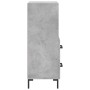 Sideboard aus grauem Betonsperrholz 34,5x34x90 cm von vidaXL, Sideboards - Ref: Foro24-828672, Preis: 55,47 €, Rabatt: %