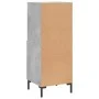 Aparador de madera contrachapada gris hormigón 34,5x34x90 cm de vidaXL, Aparadores - Ref: Foro24-828672, Precio: 49,44 €, Des...