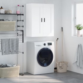 White engineered wood wall cabinet 69.5x34x90 cm by vidaXL, Sideboards - Ref: Foro24-830396, Price: 75,32 €, Discount: %