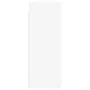 White engineered wood wall cabinet 69.5x34x90 cm by vidaXL, Sideboards - Ref: Foro24-830396, Price: 75,49 €, Discount: %