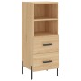 Sonoma oak plywood sideboard 34.5x34x90 cm by vidaXL, Sideboards - Ref: Foro24-828679, Price: 58,36 €, Discount: %