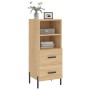 Sonoma oak plywood sideboard 34.5x34x90 cm by vidaXL, Sideboards - Ref: Foro24-828679, Price: 58,36 €, Discount: %