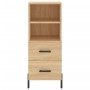 Sonoma oak plywood sideboard 34.5x34x90 cm by vidaXL, Sideboards - Ref: Foro24-828679, Price: 58,36 €, Discount: %
