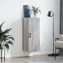 Sonoma grauer Wandschrank 34,5x34x90 cm von vidaXL, Sideboards - Ref: Foro24-828858, Preis: 46,79 €, Rabatt: %
