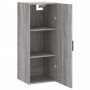 Armario de pared gris Sonoma 34,5x34x90 cm de vidaXL, Aparadores - Ref: Foro24-828858, Precio: 47,12 €, Descuento: %