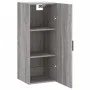 Sonoma grauer Wandschrank 34,5x34x90 cm von vidaXL, Sideboards - Ref: Foro24-828858, Preis: 46,79 €, Rabatt: %