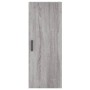 Armario de pared gris Sonoma 34,5x34x90 cm de vidaXL, Aparadores - Ref: Foro24-828858, Precio: 47,12 €, Descuento: %