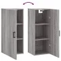Sonoma grauer Wandschrank 34,5x34x90 cm von vidaXL, Sideboards - Ref: Foro24-828858, Preis: 46,79 €, Rabatt: %
