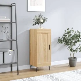 Sideboard aus Sonoma-Eichensperrholz, 34,5 x 34 x 90 cm von vidaXL, Sideboards - Ref: Foro24-830463, Preis: 64,51 €, Rabatt: %