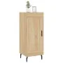 Aparador madera contrachapada color roble Sonoma 34,5x34x90 cm de vidaXL, Aparadores - Ref: Foro24-830463, Precio: 64,51 €, D...
