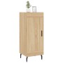Sideboard aus Sonoma-Eichensperrholz, 34,5 x 34 x 90 cm von vidaXL, Sideboards - Ref: Foro24-830463, Preis: 65,39 €, Rabatt: %