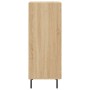 Aparador madera contrachapada color roble Sonoma 34,5x34x90 cm de vidaXL, Aparadores - Ref: Foro24-830463, Precio: 67,34 €, D...