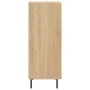 Aparador madera contrachapada color roble Sonoma 34,5x34x90 cm de vidaXL, Aparadores - Ref: Foro24-830463, Precio: 64,51 €, D...