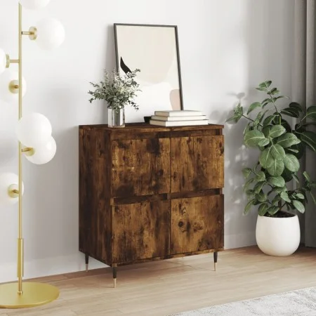 Sideboard aus geräuchertem Eichensperrholz, 60 x 35 x 70 cm von vidaXL, Sideboards - Ref: Foro24-831209, Preis: 65,29 €, Raba...