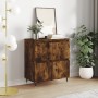 Aparador madera contrachapada color roble ahumado 60x35x70 cm de vidaXL, Aparadores - Ref: Foro24-831209, Precio: 66,03 €, De...