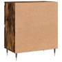 Aparador madera contrachapada color roble ahumado 60x35x70 cm de vidaXL, Aparadores - Ref: Foro24-831209, Precio: 66,03 €, De...
