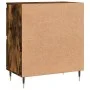 Sideboard aus geräuchertem Eichensperrholz, 60 x 35 x 70 cm von vidaXL, Sideboards - Ref: Foro24-831209, Preis: 65,29 €, Raba...