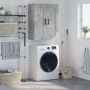 Engineered wood gray concrete wall cabinet 69.5x34x90 cm by vidaXL, Sideboards - Ref: Foro24-830408, Price: 55,82 €, Discount: %