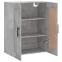 Engineered wood gray concrete wall cabinet 69.5x34x90 cm by vidaXL, Sideboards - Ref: Foro24-830408, Price: 52,57 €, Discount: %