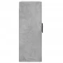 Engineered wood gray concrete wall cabinet 69.5x34x90 cm by vidaXL, Sideboards - Ref: Foro24-830408, Price: 52,57 €, Discount: %