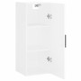 Weißer Wandschrank 34,5x34x90 cm von vidaXL, Sideboards - Ref: Foro24-828876, Preis: 52,47 €, Rabatt: %