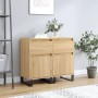 Sideboards 2 pcs engineered wood Sonoma oak 40x35x70 cm by vidaXL, Sideboards - Ref: Foro24-831171, Price: 82,91 €, Discount: %