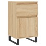 Sideboards 2 pcs engineered wood Sonoma oak 40x35x70 cm by vidaXL, Sideboards - Ref: Foro24-831171, Price: 82,91 €, Discount: %