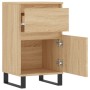 Sideboards 2 pcs engineered wood Sonoma oak 40x35x70 cm by vidaXL, Sideboards - Ref: Foro24-831171, Price: 82,91 €, Discount: %