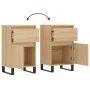 Sideboards 2 Stück, Holzwerkstoff Sonoma-Eiche 40x35x70 cm von vidaXL, Sideboards - Ref: Foro24-831171, Preis: 81,86 €, Rabat...