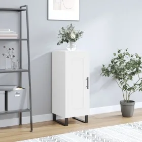 White engineered wood sideboard 34.5x34x90 cm by vidaXL, Sideboards - Ref: Foro24-830468, Price: 64,17 €, Discount: %