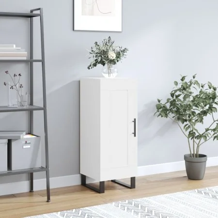 White engineered wood sideboard 34.5x34x90 cm by vidaXL, Sideboards - Ref: Foro24-830468, Price: 64,17 €, Discount: %