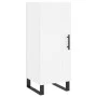 White engineered wood sideboard 34.5x34x90 cm by vidaXL, Sideboards - Ref: Foro24-830468, Price: 64,17 €, Discount: %