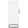 Aparador madera de ingeniería blanco 34,5x34x90 cm de vidaXL, Aparadores - Ref: Foro24-830468, Precio: 67,24 €